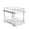 Household Essentials Glidez Marble 2-Tier Cabinet Organizer
